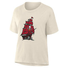 Tampa Bay Buccaneers Women's Dove Legacy T-Shirt - Cream on sale