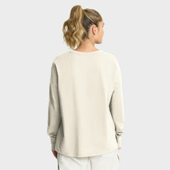 Carolina Panthers Women's Dove Legacy Long Sleeve T-Shirt - Cream online