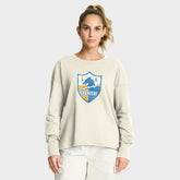 Los Angeles Chargers Women's Dove Legacy Long Sleeve T-Shirt - Cream outlet