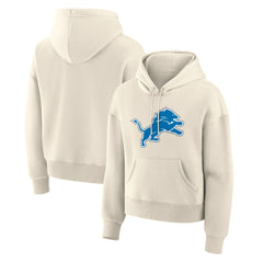 Detroit Lions Women's Dove Legacy Pullover Hoodie - Cream for sale