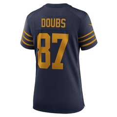 Romeo Doubs Green Bay Packers Women's The 1923 Classic Game Jersey - Navy cheap