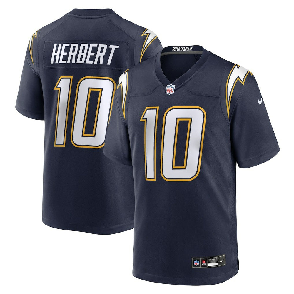Justin Herbert Los Angeles Chargers Alternate Super Chargers Game Player Jersey - Navy for sale