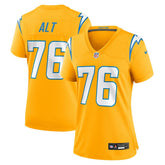 Joe Alt Los Angeles Chargers Women's Alternate Charger Power Game Jersey - Gold cheap