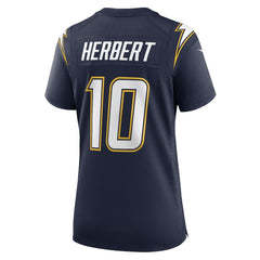 Justin Herbert Los Angeles Chargers Women's Alternate Super Chargers Game Jersey - Navy online