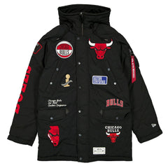 Chicago Bulls x Alpha Industries Altitude Mod Full-Snap Parka - Black cheap
