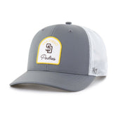 San Diego Padres Gimmie Golf Trucker Adjustable Hat Gray