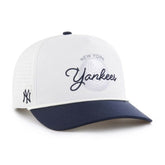 New York Yankees Gimmie Golf Hitch Rope Adjustable Hat White/Navy