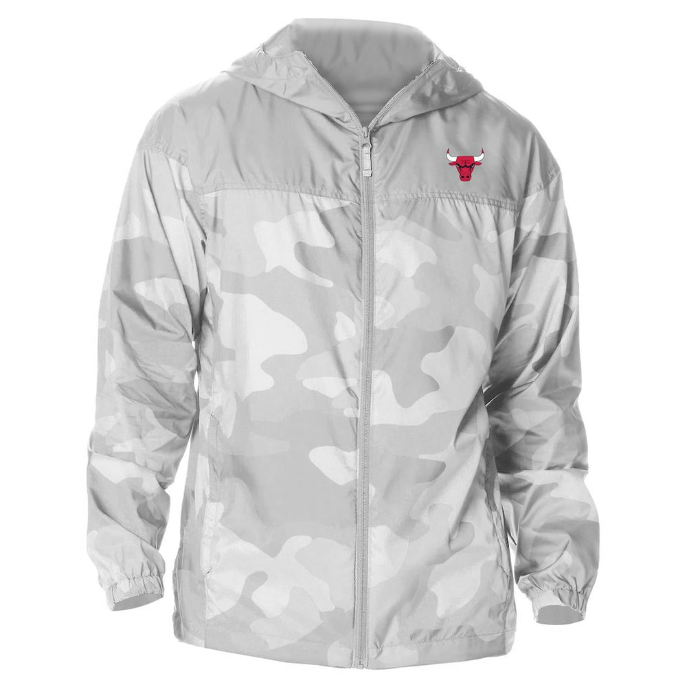 Chicago Bulls Camo Flash Challenger Windbreaker Full-Zip Jacket - Gray outlet