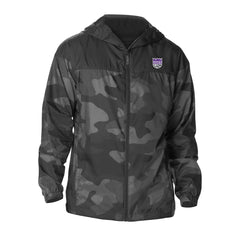 Sacramento Kings Camo Flash Challenger Windbreaker Full-Zip Jacket - Black on sale