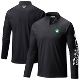 Boston Celtics Terminal Tackle Raglan Omni-Shade Quarter-Zip Jacket - Black outlet