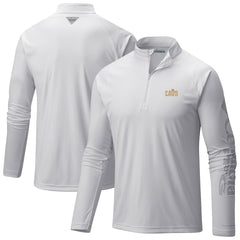 Cleveland Cavaliers Terminal Tackle Raglan Omni-Shade Quarter-Zip Jacket sale - White online