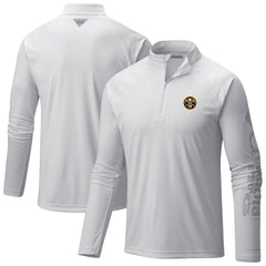 Denver Nuggets Terminal Tackle Raglan Omni-Shade Quarter-Zip Jacket sale - White sale