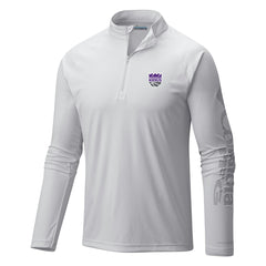 Sacramento Kings Terminal Tackle Raglan Omni-Shade Quarter-Zip Jacket - White for sale