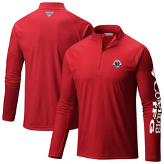 Washington Wizards Terminal Tackle Raglan Omni-Shade Quarter-Zip Jacket - Red outlet