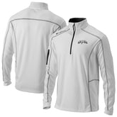 San Antonio Spurs Omni-Wick Shotgun Quarter-Zip Pullover - White on sale