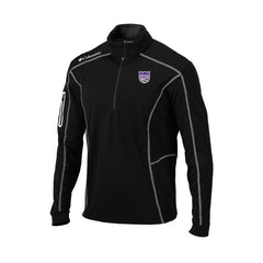 Sacramento Kings Omni-Wick Shotgun Quarter-Zip Pullover - Black outlet