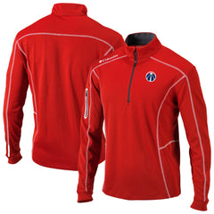 Washington Wizards Omni-Wick Shotgun Quarter-Zip Pullover - Red discount