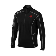 Toronto Raptors Omni-Wick Shotgun Quarter-Zip Pullover - Black outlet