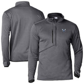 Charlotte Hornets Park View Half-Zip Top - Gray cheap