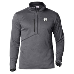Brooklyn Nets Park View Half-Zip Top - Gray outlet