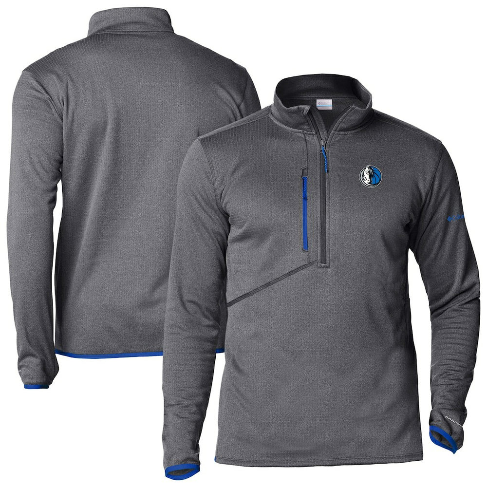 Dallas Mavericks Park View Half-Zip Top sale - Gray outlet