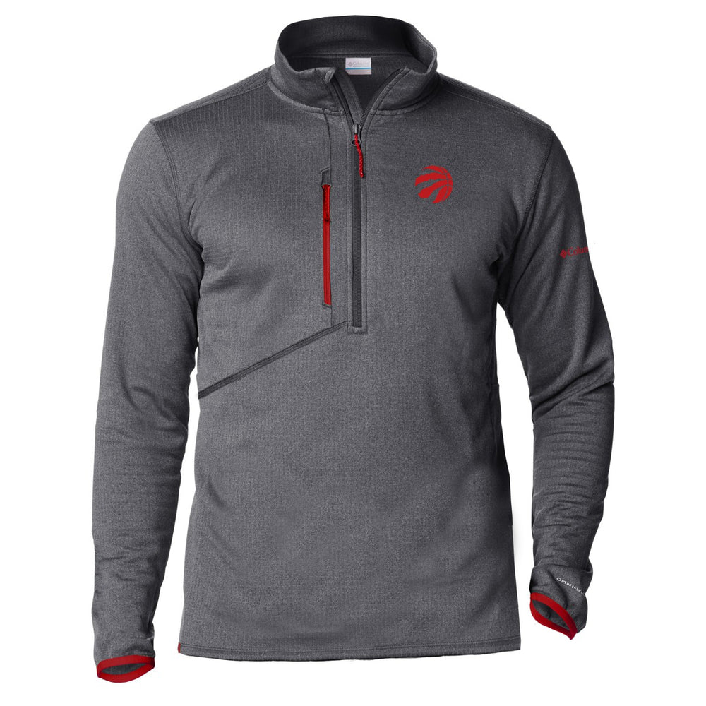 Toronto Raptors Park View Half-Zip Top - Gray discount