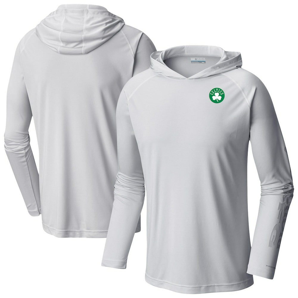 Boston Celtics Terminal Tackle Long Sleeve Hoodie T-Shirt - White shop