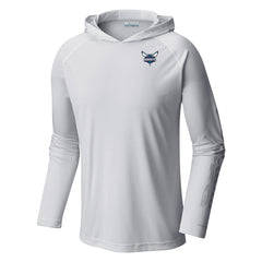 Charlotte Hornets Terminal Tackle Long Sleeve Hoodie T-Shirt - White sale