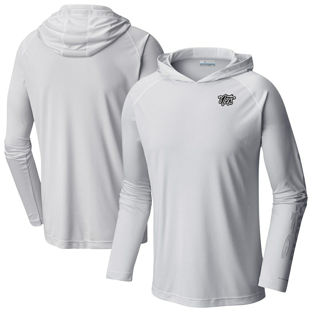 Brooklyn Nets Terminal Tackle Long Sleeve Hoodie T-Shirt - White sale