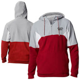 Atlanta Hawks Lodge Quarter-Zip Hoodie - Red shop