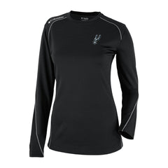 San Antonio Spurs Women's Omni-Wick Shotgun Pullover Top - Black outlet
