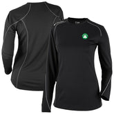 Boston Celtics Women's Omni-Wick Shotgun Pullover Top - Black for sale