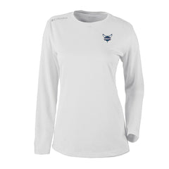 Charlotte Hornets Women's Omni-Wick Shotgun Pullover Top - White sale