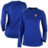 Detroit Pistons Women's Omni-Wick Shotgun Pullover Top sale - Blue for sale