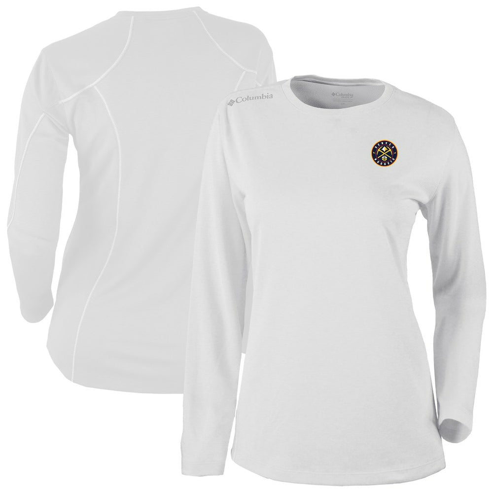 Denver Nuggets Women's Omni-Wick Shotgun Pullover Top sale - White on sale