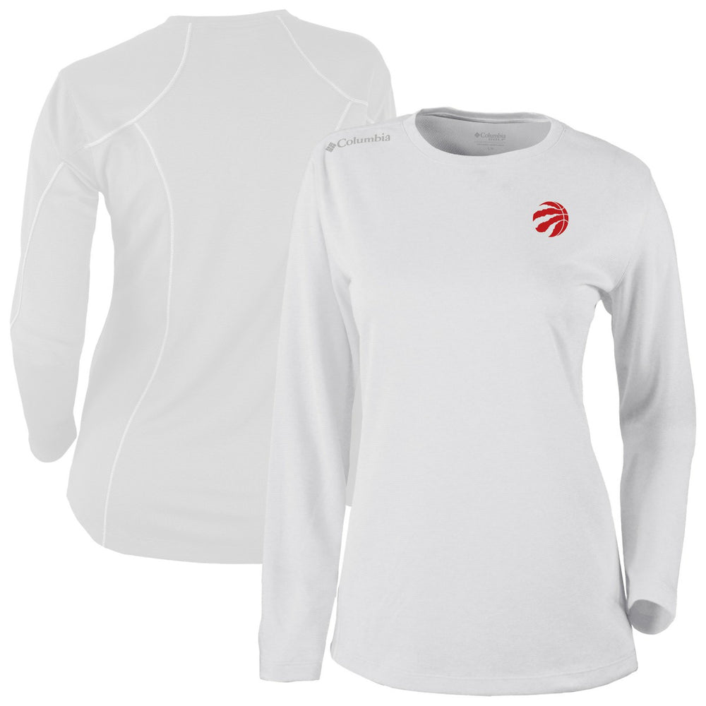 Toronto Raptors Women's Omni-Wick Shotgun Pullover Top - White cheap