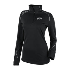 San Antonio Spurs Women's Omni-Wick Shotgun 2.0 Quarter-Zip Pullover Top - Black cheap