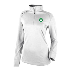 Boston Celtics Women's Omni-Wick Shotgun 2.0 Quarter-Zip Pullover Top - White cheap