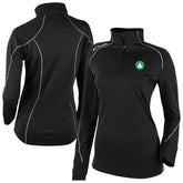 Boston Celtics Women's Omni-Wick Shotgun 2.0 Quarter-Zip Pullover Top - Black cheap