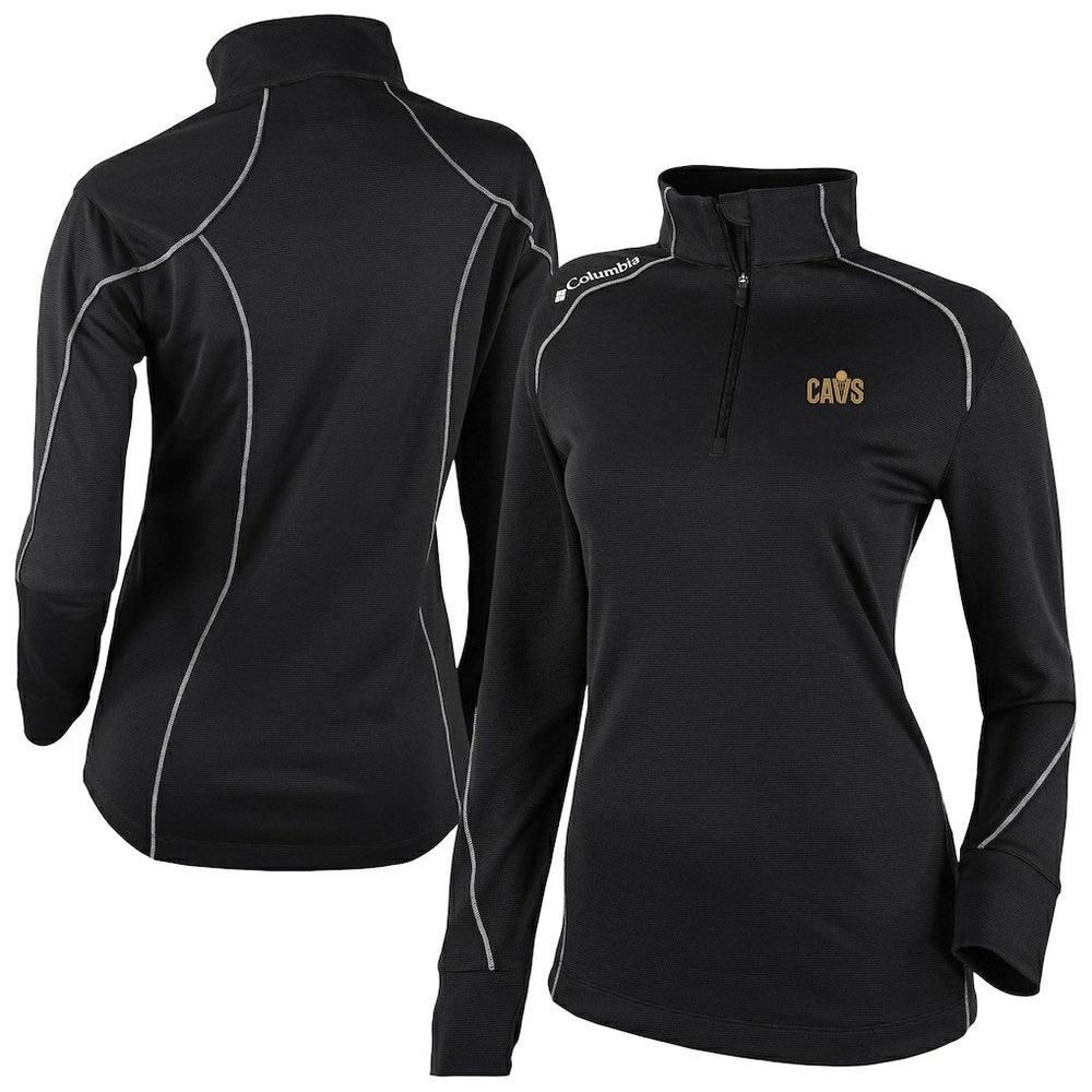 Cleveland Cavaliers Women's Omni-Wick Shotgun 2.0 Quarter-Zip Pullover Top sale - Black online