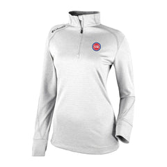 Detroit Pistons Women's Omni-Wick Shotgun 2.0 Quarter-Zip Pullover Top sale - White discount