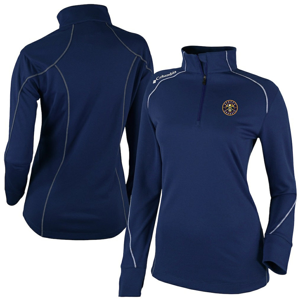 Denver Nuggets Women's Omni-Wick Shotgun 2.0 Quarter-Zip Pullover Top sale - Navy cheap