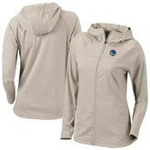 Golden State Warriors Women's Omni-Wick Half Shot Full-Zip Hooded Jacket sale - Tan shop