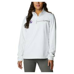 Sacramento Kings Women's Skiff Guide Fleece Pullover Top - White shop