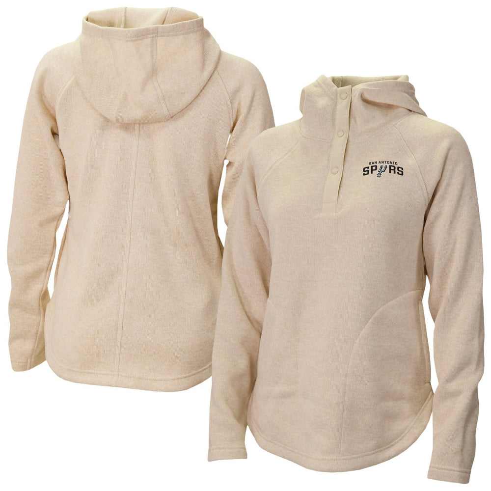 San Antonio Spurs Women's Sweater Weather Quarter-Snap Hoodie - White online