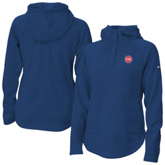 Detroit Pistons Women's Sweater Weather Quarter-Snap Hoodie sale - Blue discount