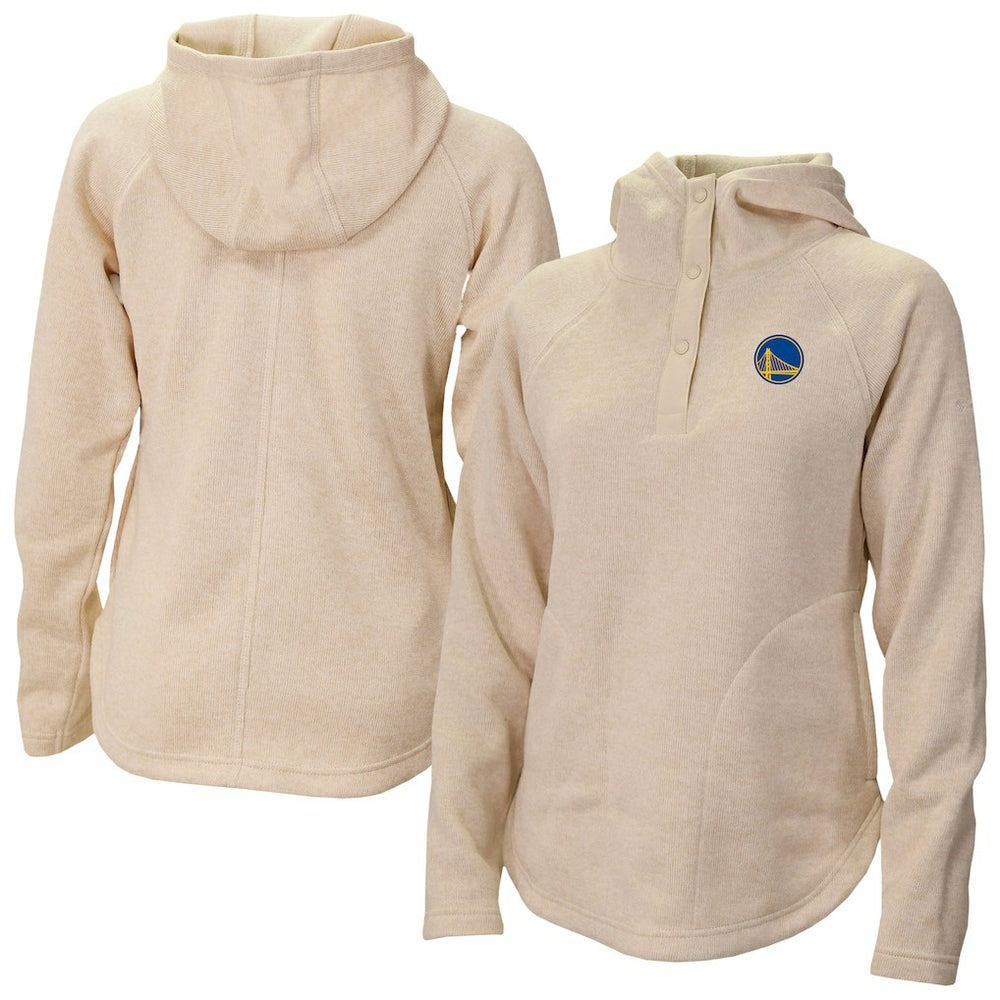 Golden State Warriors Women's Sweater Weather Quarter-Snap Hoodie sale - White shop