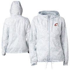 Cleveland Cavaliers Women's Flash Forward Windbreaker sale - White on sale