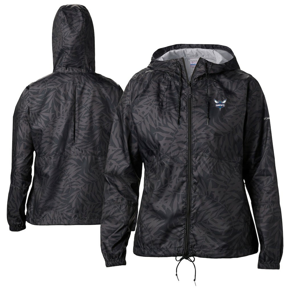 Charlotte Hornets Women's Flash Forward Windbreaker - Black cheap