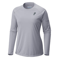 San Antonio Spurs Women's Tidal Tee II Long Sleeve T-Shirt - Gray on sale